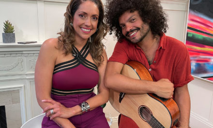 Samia Vilefort Welcomes Brazilian Singer Diego Moraes