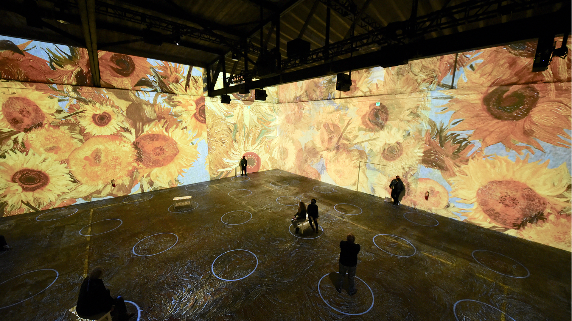 The cool new Immersive Van Gogh San Francisco exhibit is a definite must see and lives up to the