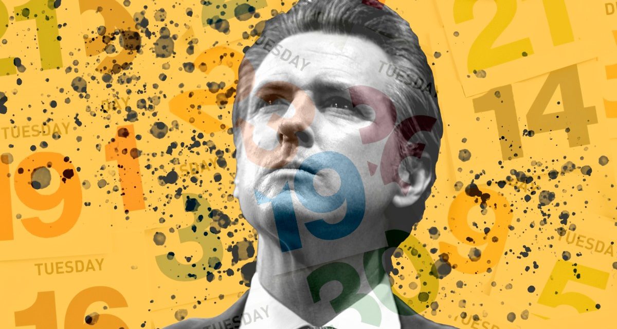 When is the Newsom recall election? Maybe sooner than you think