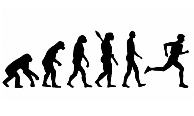 A evolução da corrida juntamente com a evolução humana