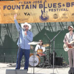 The San Jose Fountain Blues and Brews Festival brings people to Plaza de Cesar Chavez.