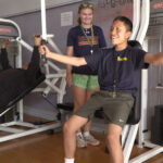 Coliseum College Prep Academy received some gym equipment